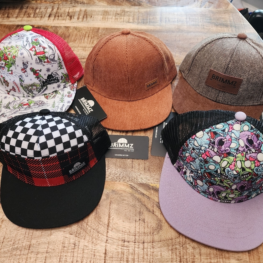 Brimmz Newborn Snapback Hats